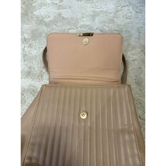 A New Day Quilted Women's Backpack Nude Blush Color Handbag Purse Satchel - Picture 2 of 7